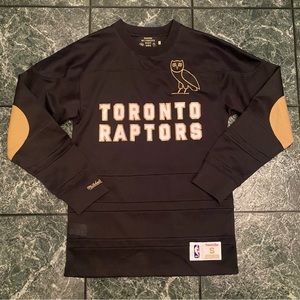 OVO‎ X Mitchell and Ness Toronto Raptors Long Sleeve Jersey